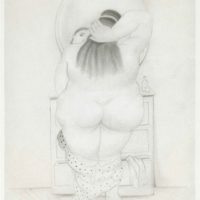 Fernando Botero — Десерты с акварелью : одна тарелка