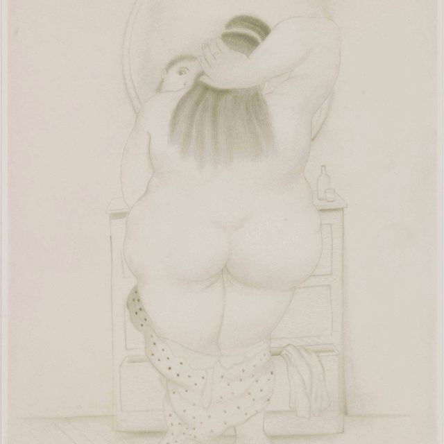 Fernando Botero — Десерты с акварелью : одна тарелка