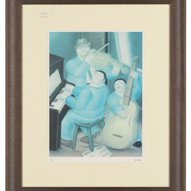 Fernando Botero — Три музыканта