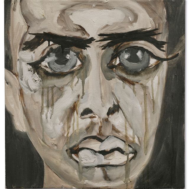 Francesco Clemente — Автопортрет Гризайли