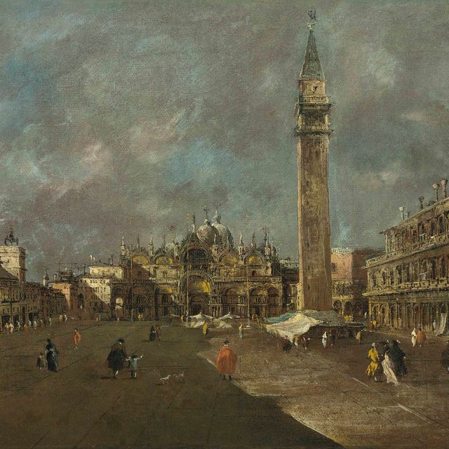 Francesco Guardi — Площадь Сан-Марко, Венеция