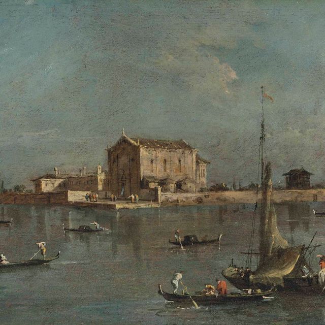 Francesco Guardi — Церковь Сан-Кристофоро-ди-Мурано, Венеция