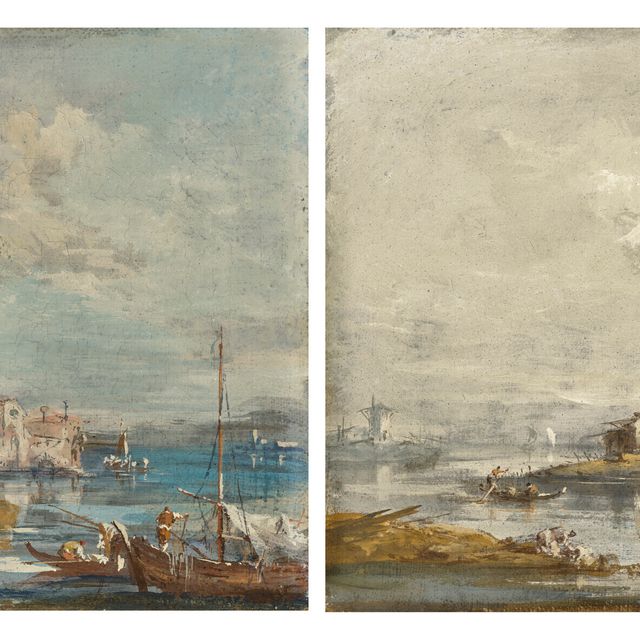 Francesco Guardi — Архитектурные капризы классических развалин Венецианского залива