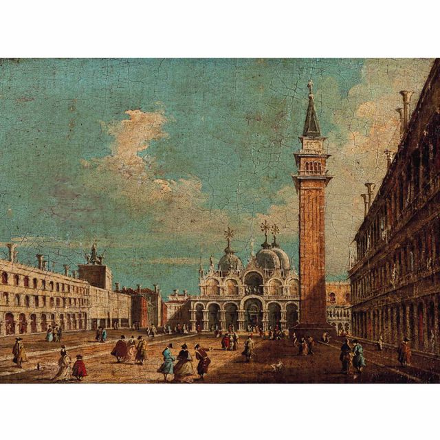 Francesco Guardi — Площадь Сан-Марко, Венеция