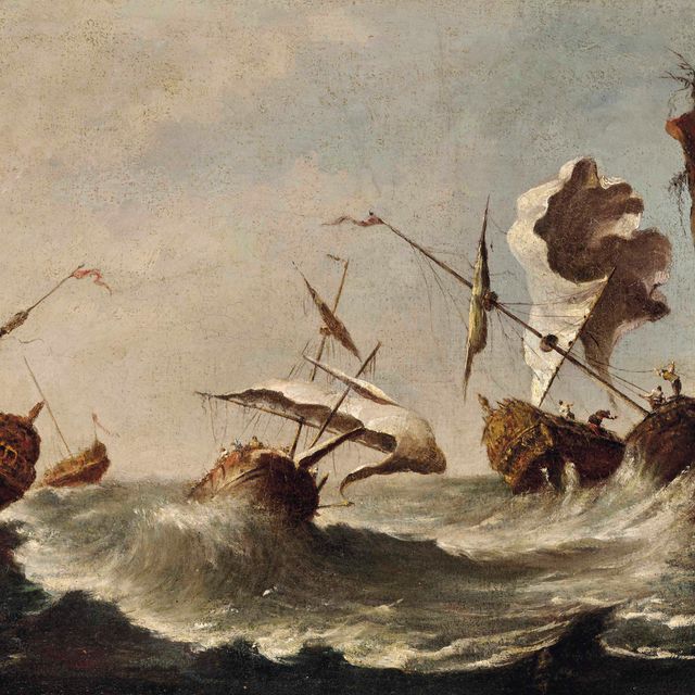 Francesco Guardi — Судоходство в штормовых водах