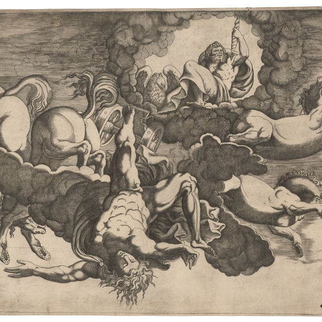Francesco Primaticcio — Падение Фаэтона