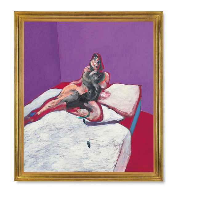 Francis Bacon — Портрет Генриетты Мораес
