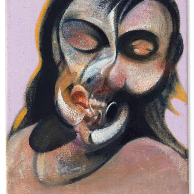 Francis Bacon — Этюд смеющейся Генриетты Мораес