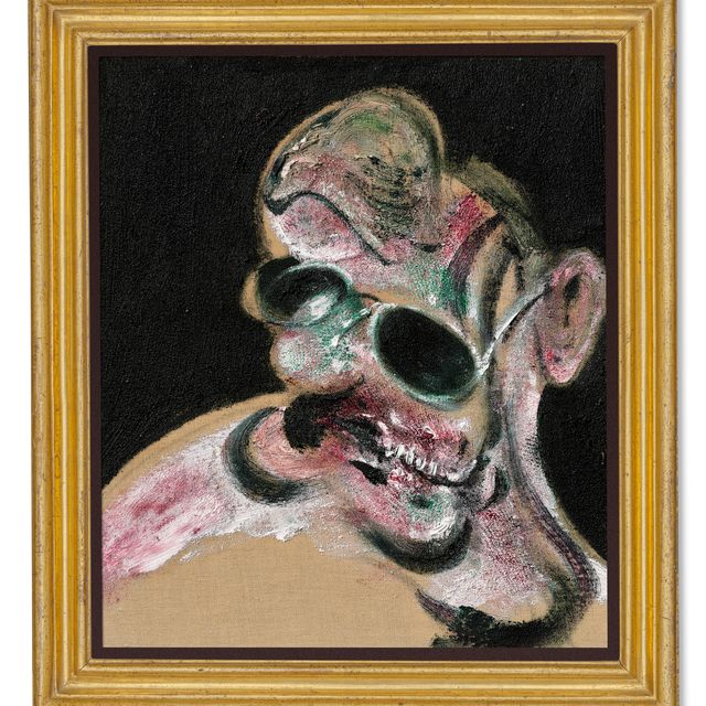 Francis Bacon — Портрет мужчины в очках III