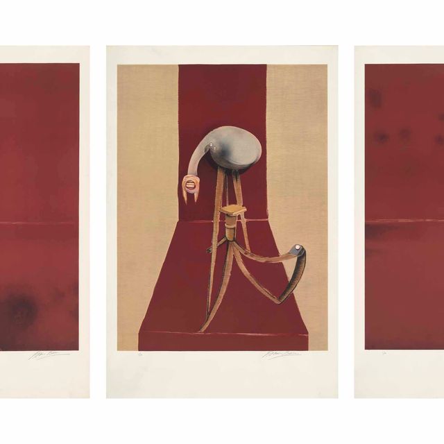 Francis Bacon — Вторая версия, Триптих 1944 года (увеличенный вариант)