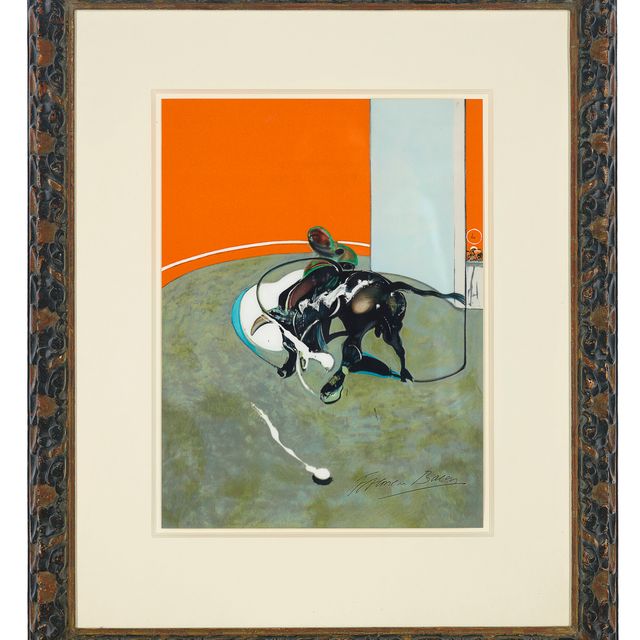 Francis Bacon — Этюд для корриды № 2 из "Мира тавромахи" ("Зеркало корриды")