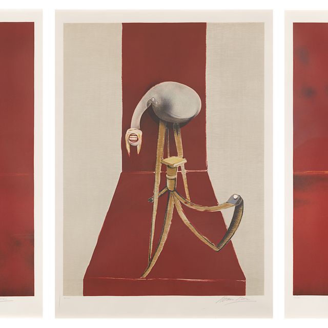 Francis Bacon — Вторая версия, Триптих 1944 года (увеличенный вариант)