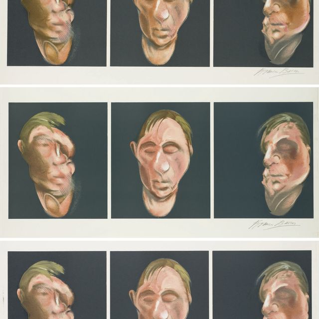 Francis Bacon — Три этюда для автопортрета, 1983