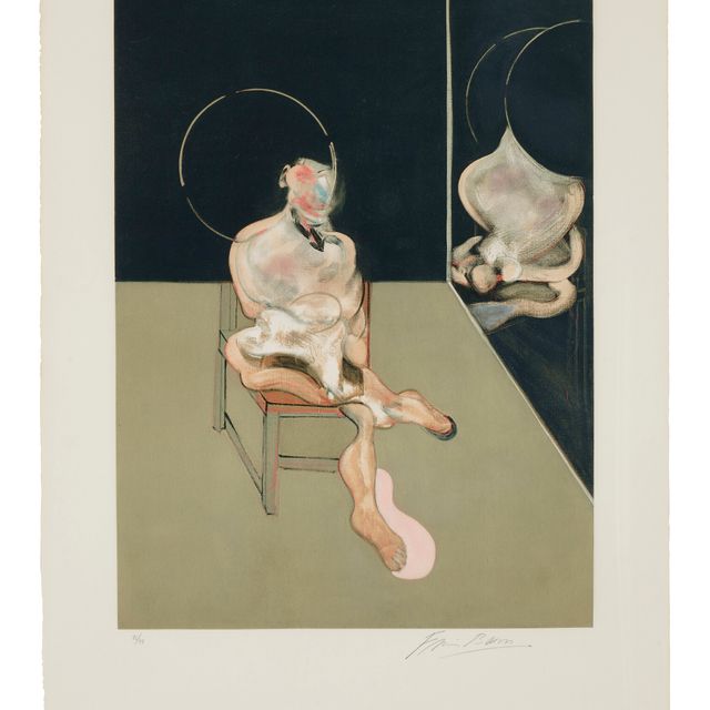 Francis Bacon — Сидящая фигура