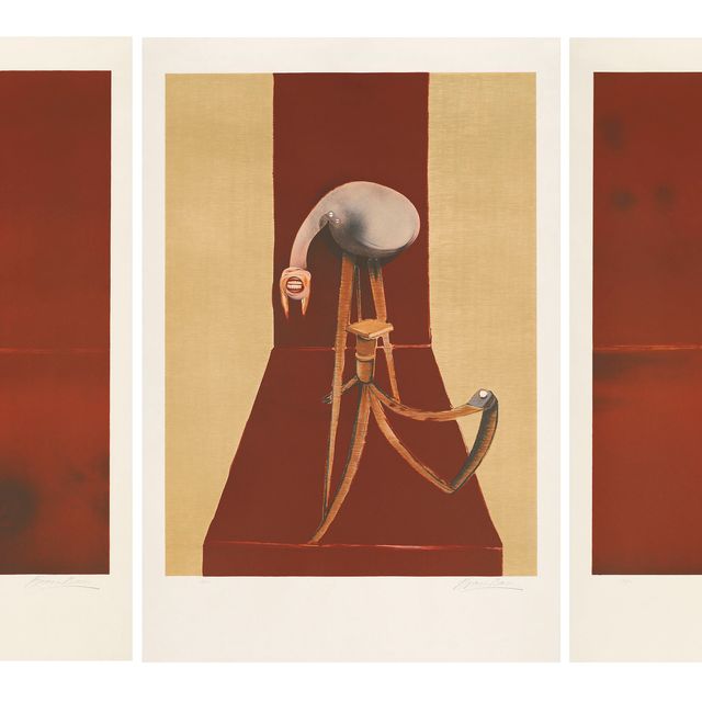 Francis Bacon — Вторая версия, Триптих 1944 года (увеличенный вариант)