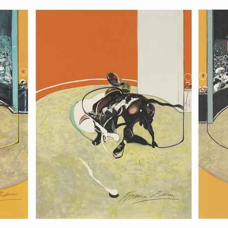 Francis Bacon — Три тарелки от: "Мир Тавромахи"