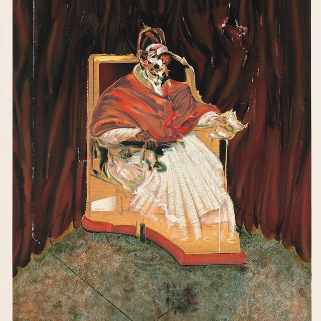 Francis Bacon — Этюд к портрету папы Иннокентия X по Веласкесу