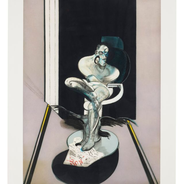 Francis Bacon — Сидящая фигура