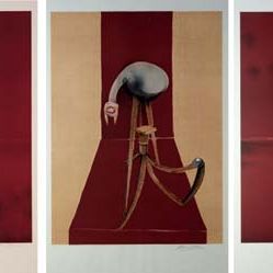 Francis Bacon — Вторая версия триптиха 1944, 1988