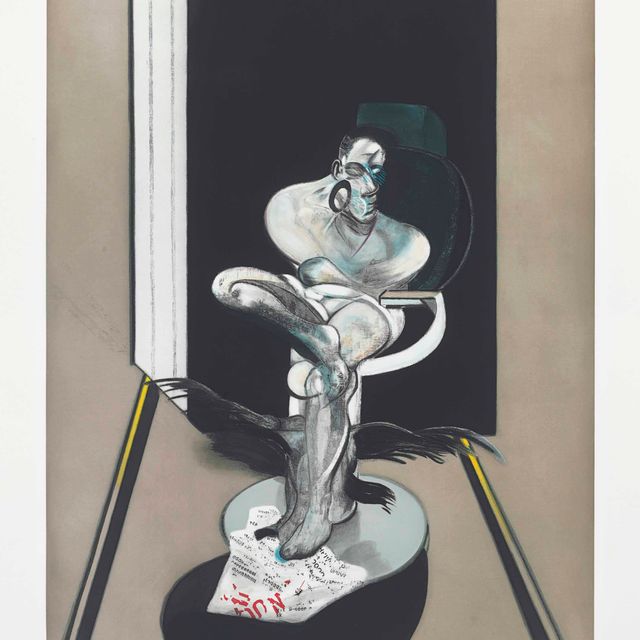 Francis Bacon — Сидящая фигура