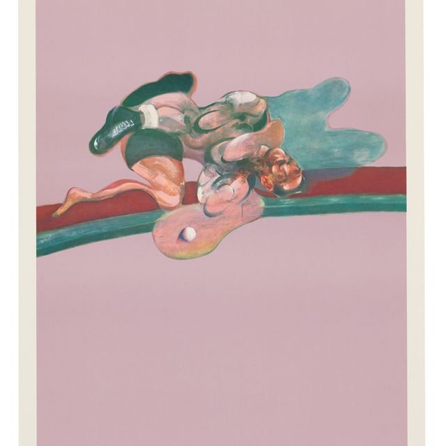 Francis Bacon — Триптих - В память о Джордже Дайере (левая панель)