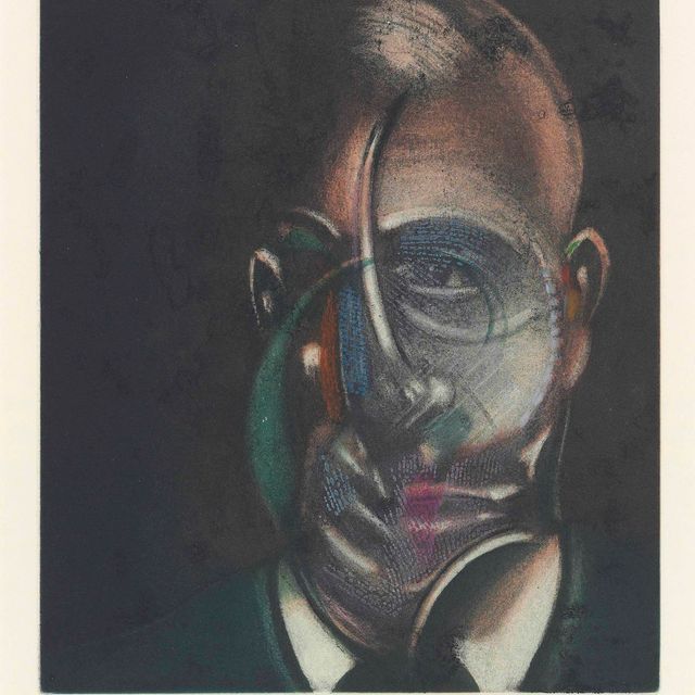 Francis Bacon — Портрет Мишеля Лейриса (Сабатье 2)