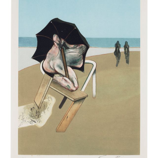 Francis Bacon — Триптих: одна гравюра
