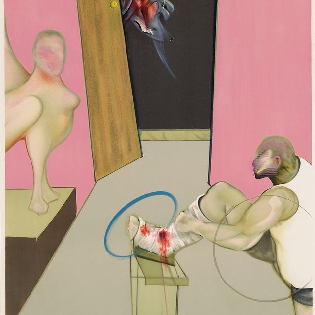 Francis Bacon — Эдип и Сфинкс (по Энгру)