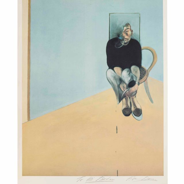 Francis Bacon — Этюд для автопортрета (Сабатье, 35)