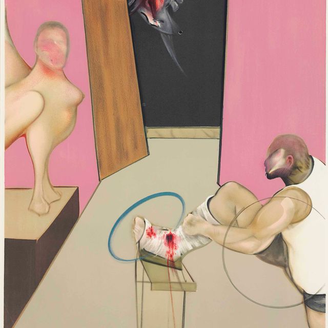 Francis Bacon — Эдип и сфинкс д'Апре Энгра