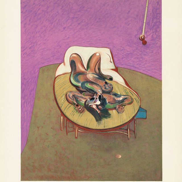 Francis Bacon — Лежащая фигура
