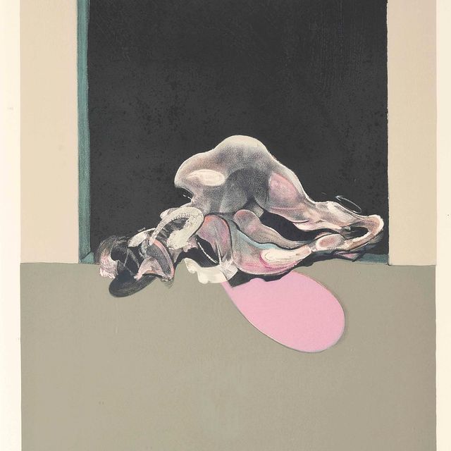 Francis Bacon — Одна пластина (средняя панель) из триптиха, август 1972 года.