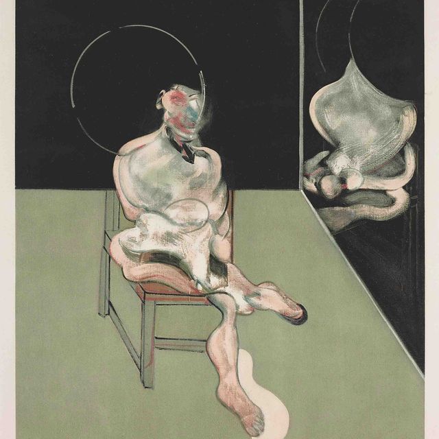 Francis Bacon — Сидящая фигура, 1981 год