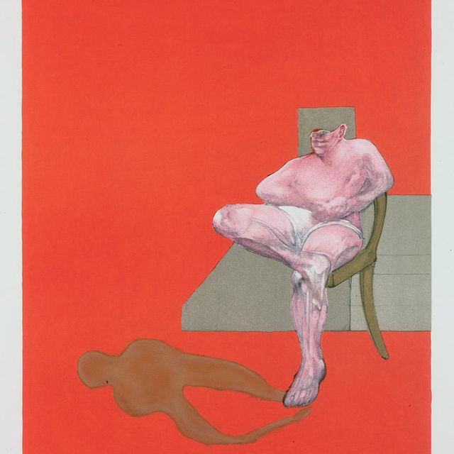Francis Bacon — Правая панель, из триптиха 1983 года.