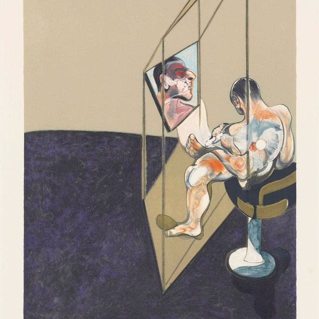 Francis Bacon — Левая панель, из: Трех исследований спины мужчины (с. 21)