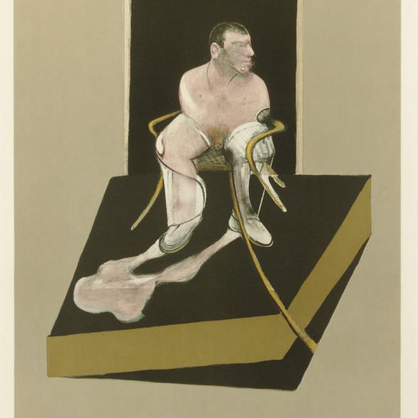 Francis Bacon — Триптих "Метрополитен" : центральная панель