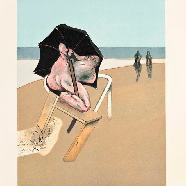 Francis Bacon — Левая пластина, из триптиха "Метрополитен"
