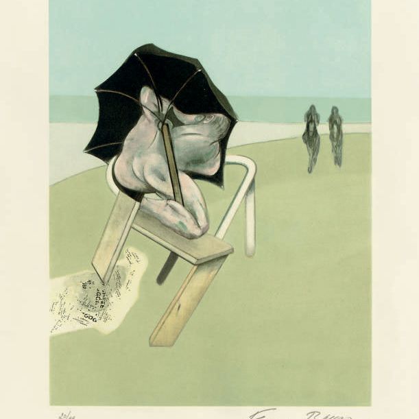 Francis Bacon — Столичный триптих : одна тарелка