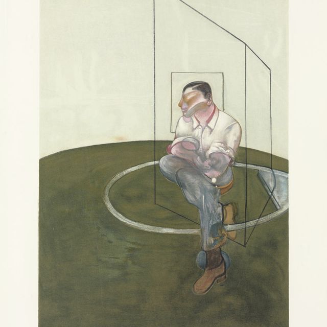 Francis Bacon — Правая панель из трех этюдов к портрету Джона Эдвардса