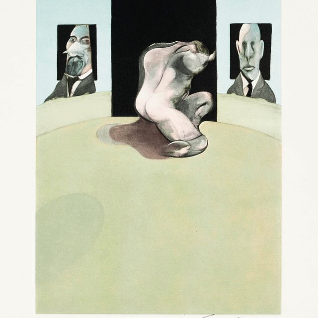 Francis Bacon — Триптих : центральная панель (Сабатье 4)