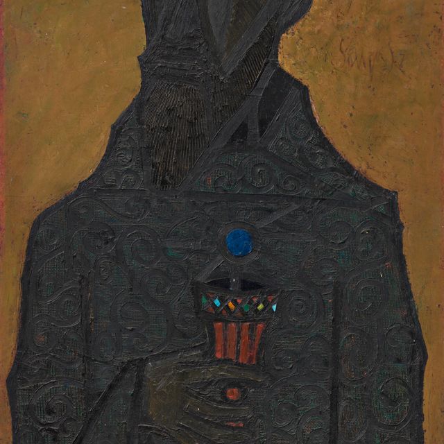 Francis Newton Souza — Священник с чашей