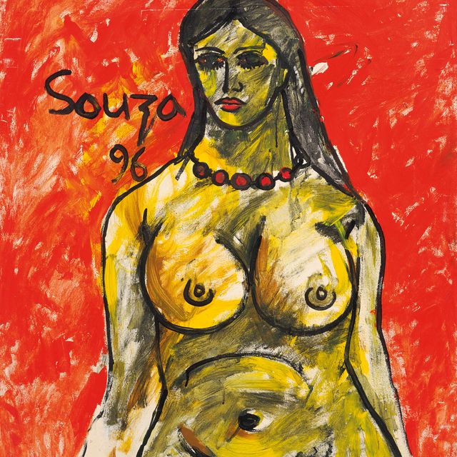 Francis Newton Souza — Без названия (Обнаженная)