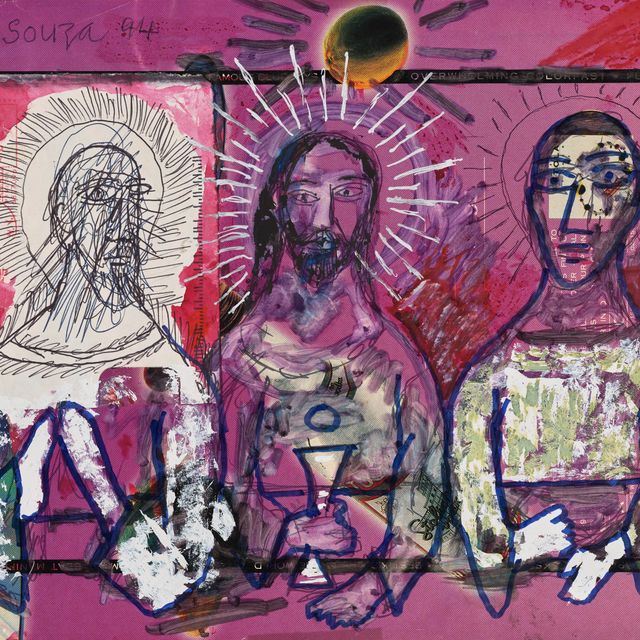 Francis Newton Souza — Без названия (Ужин в Эммаусе)