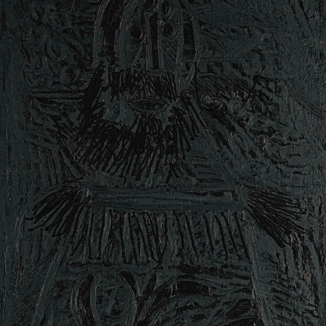 Francis Newton Souza — Без названия (Мужчина с шерстяной бородой)