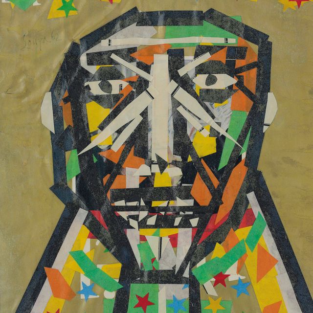 Francis Newton Souza — Без названия (портрет)