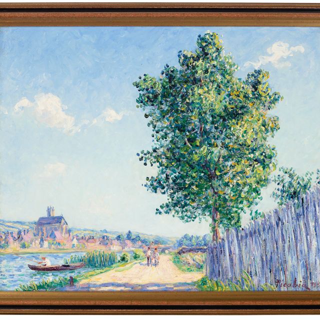 Francis Picabia — Ле-Пеплье, эффект солнца, Вильнев-сюр-Йонн