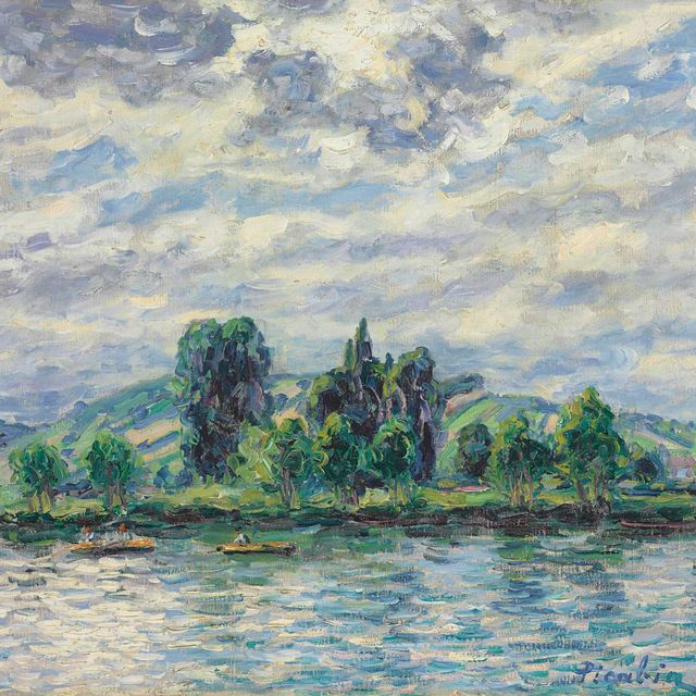 Francis Picabia — Границы Льна, эффект солнца