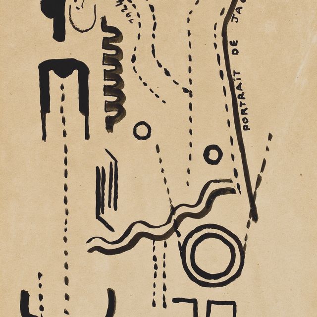 Francis Picabia — Портрет Жака Эбер-Тота