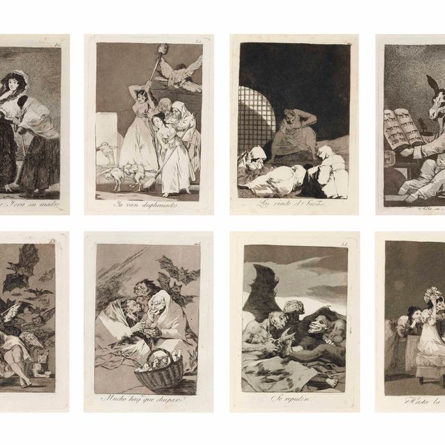 Francisco Goya — Лос-Капричос (Д. 38-117; Н. 36-115)
