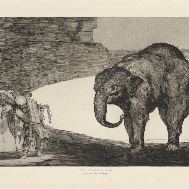 Francisco Goya — Четыре дополнительные таблички для: Los Proverbios